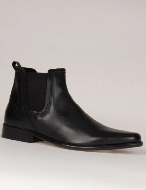 Escape Mens Austin Black Pull-On Boot