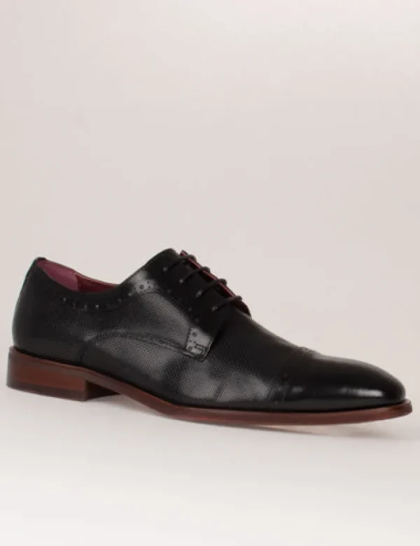 Escape Mens Black Laced Dress Shoe OKAWANGO