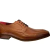 Escape Mens Tan Soft Leather Dressy Laced Shoe KILCRUIT