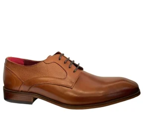 Escape Mens Tan Soft Leather Dressy Laced Shoe KILCRUIT