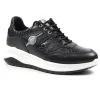 GRI Sport Ladies Black/Silver Wedge Trainer NIGHTSHADE