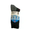 HJ Hall Mens Pro Trek All-Terrain Performance Socks Slate/Grey