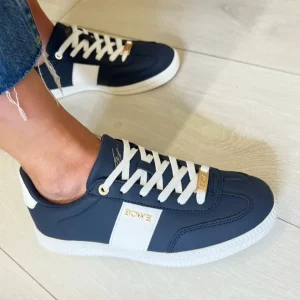 Lloyd & Pryce Ladies Navy/Admiral Zone Laced Trainer WAFER