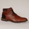 Lloyd & Pryce Mens Tommy Bowe Burnish/Tan Laced/Zip Boot MORRIS