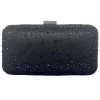 Lotus Ladies Black/Diamante Handbag LULE ULG002