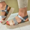 Lunar Beige/Leopard Combination Sandal SUMMER JLH493