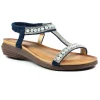 Lunar Blue Pearl Detail Sandal TANCY JLH078