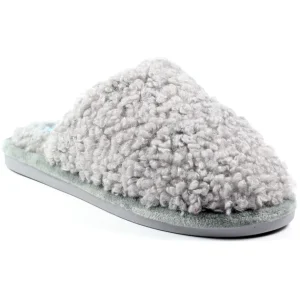 Lunar Grey Warm Lined Mule Slippers MUSCAT KLB037 GR