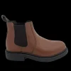 Oaktrak Kids Tan Leather Pull-On Dealer Boots WALTON