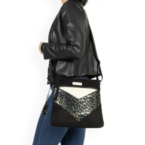 Remonte Black/Gold/Bronze Combination Handbag Q0714-01