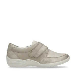 Remonte Ladies Metallic Soft Stretch Velcro Shoe R7600-91