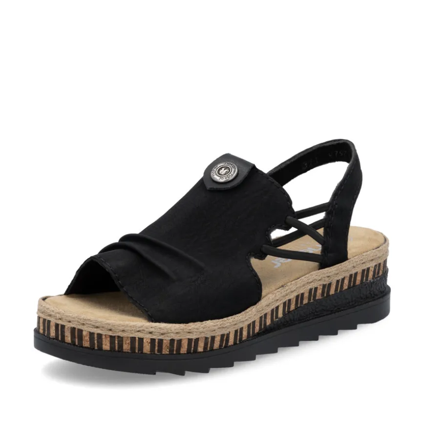 rieker_ladies_black_elast_0.webp Rieker Ladies Black Elasticated Platform Open-Toe Sandal V7972-00