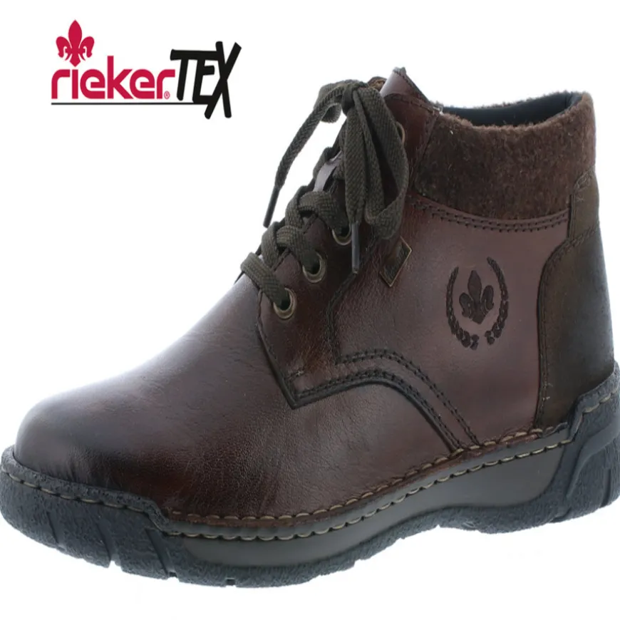 rieker_mens_brown_fleecel_0.webp Rieker Mens Brown Fleece-Lined Laced Ankle Boot B0348-25