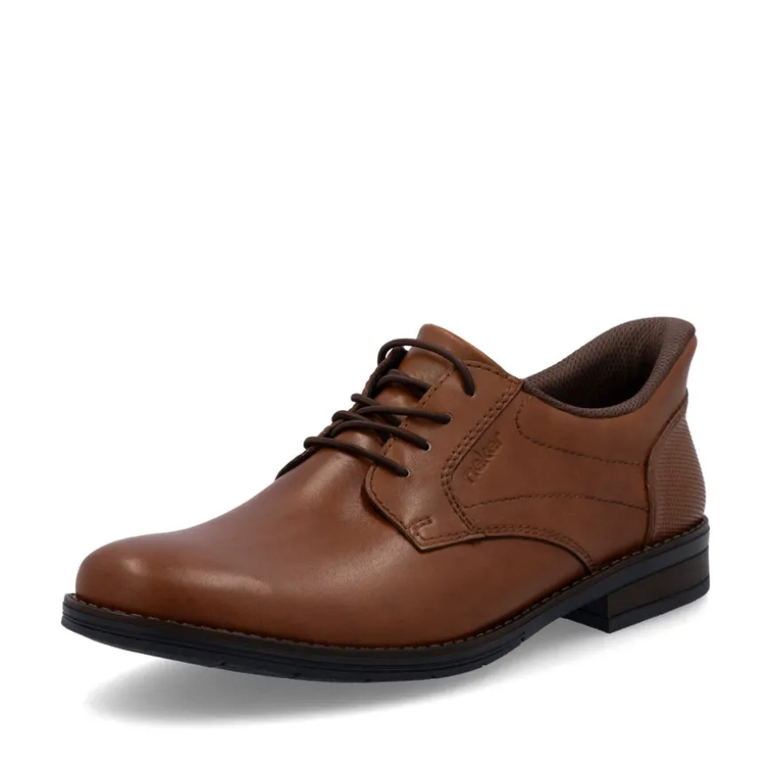 rieker_mens_brown_leather_0-1.webp Rieker Mens Brown Leather Bungee Laced Slip-On Shoe 10353-24