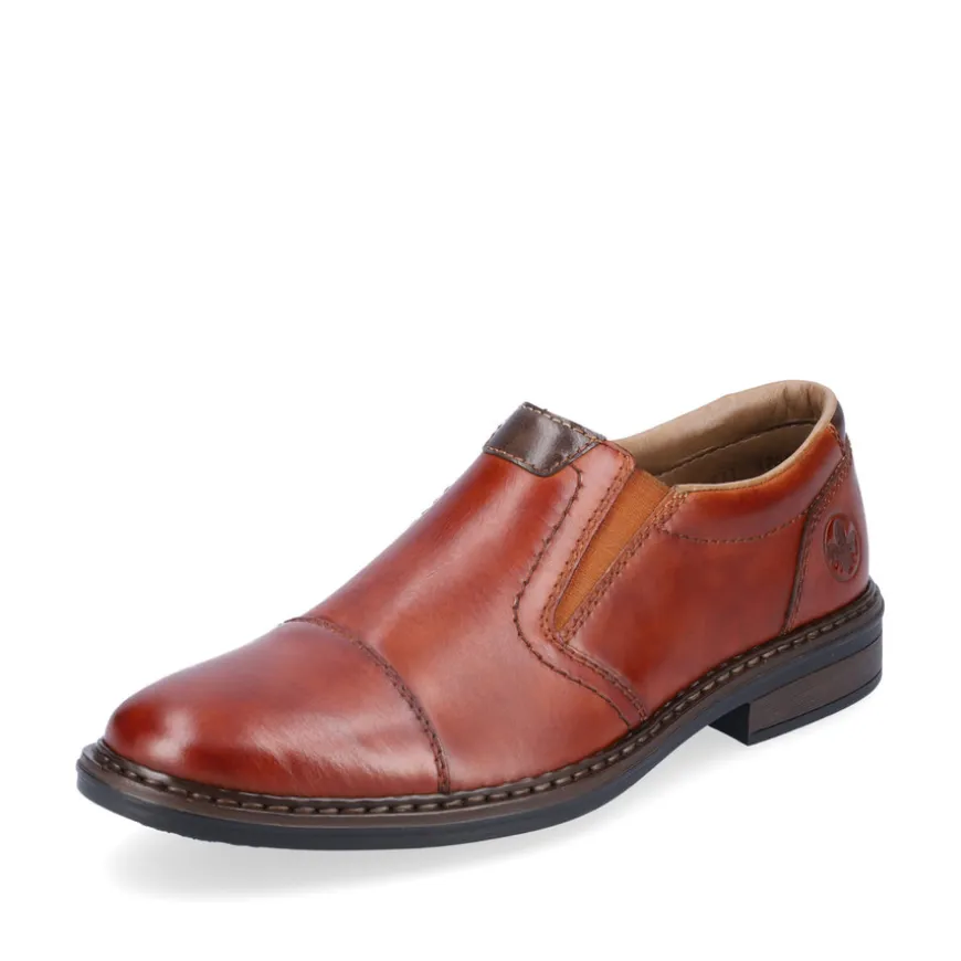 rieker_mens_brown_leather_0.webp Rieker Mens Brown Leather Wide Fitting Slip-On Shoe 17659-23