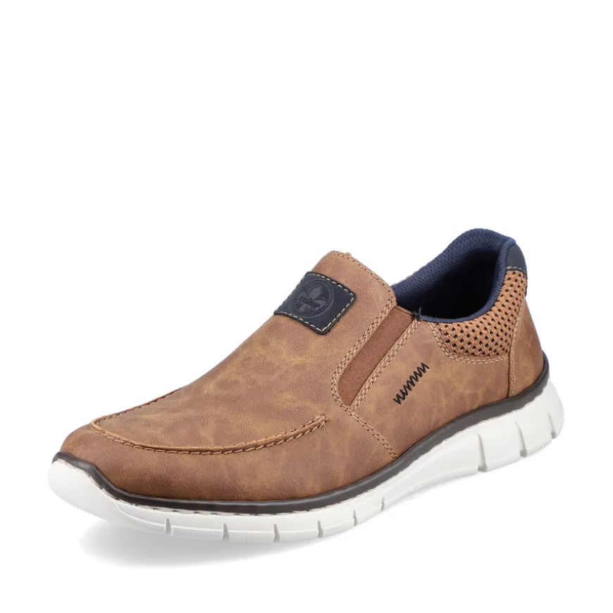 rieker_mens_brownnavy_sof_0.webp Rieker Mens Brown/Navy Soft Slip-On Shoe B7756-24