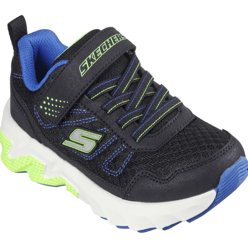skechers_kids_black_multi_0.webp Skechers Kids Black Multi Velcro Trainer SPEC-STRIDE 403962L/BLK