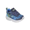 Skechers Kids Lights Velcro Trainer Navy/Blue 401503N/NVBL