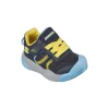Skechers Kids MIGHTY TOES Navy/Yellow Velcro Trainer 407321N/NVYL