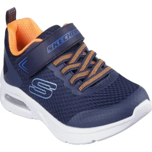 Skechers Kids Navy/Orange Velcro Trainer VAPTIX 403818L/NVOR