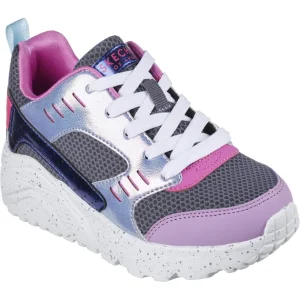 Skechers Kids Street Purple Multi Memory Foam Trainer 310463L/PRMT