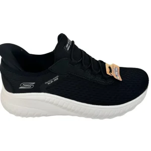 Skechers Ladies Black Hands Free Slip-Ins Trainer 117504/BLK