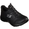 Skechers Ladies Black Slip-On Memory Foam Trainer 88888301 BBK