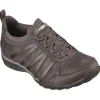 Skechers Ladies Dark Taupe Relaxed Fit Slip-On Trainer 100371/DKTP