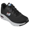 Skechers Mens Black Arch-Fit INFINITY COOL Laced Trainer 232303/BLK