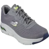 Skechers Mens Grey Arch-Fit INFINITY COOL Laced Trainer 232303/GRY