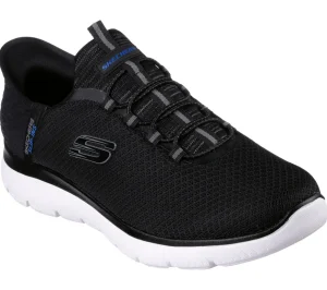 Skechers Mens Hands Free Slip-Ins Black Trainer 232457/BLK