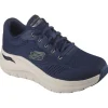 Skechers Mens Navy Arch-Fit Laced Trainer 232700/NVY