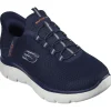 Skechers Mens Navy Hands Free Slip-Ins Trainer 232457/NVY