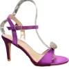 Sorento Ladies Purple Sling Back Heeled Sandal KILMARE