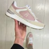 Tommy Hilfiger Rose/Beige/Silver Casual Fashion Trainer 08324