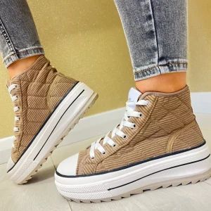 Una Healy Ladies Tuscan Hi-Top Chunky Sole Trainer AGAINST ALL ODDS