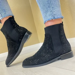 Zanni & Co Black Gems Pull-On Ankle Boot YUNI ONE