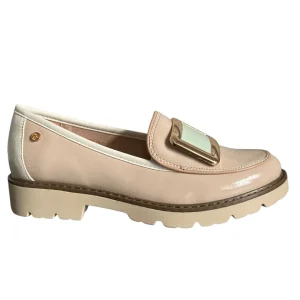 Zanni & Co Seafoam Whipped Patent Buckle Court Shoe YEN ONE