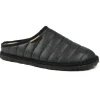 Goodyear Mens Black Padded Mule Slippers ELWAY