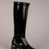 Kate Appleby Ladies Black Patent Heeled Knee Boot SOUTHAMPTON