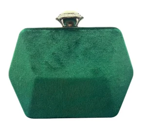 Menbur Emerald Green Handbag 85363