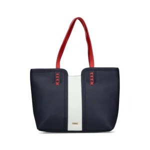 Rieker Ladies Navy Combination Shoulder Handbag H1611-14