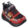 Skechers Kids Adventure Racer Velcro Trainer Black/Red 402303N/BKRD