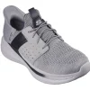 Skechers Mens Grey Hands Free Slip-Ins Relaxed Fit Trainer 210811/GRY