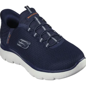 Skechers Mens Navy Hands Free Slip-Ins Trainer 232457/NVY